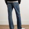 Wesley Distressed Straight-Leg Jeans - BK Wesley Distressed Straight-Leg Jeans - BK