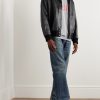 Wesley Distressed Straight-Leg Jeans - OU Wesley Distressed Straight-Leg Jeans - OU