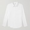 Logo-Embroidered Linen Shirt