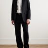 Logo-Embroidered Linen Shirt - OU