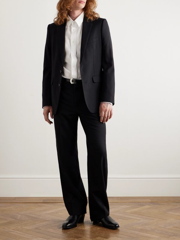 Logo-Embroidered Linen Shirt - OU