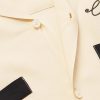 Rockabilly Convertible-Collar Logo-Embroidered Voile Shirt - CU