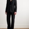 Slim-Fit Wool-Twill Blazer - OU Slim-Fit Wool-Twill Blazer - OU