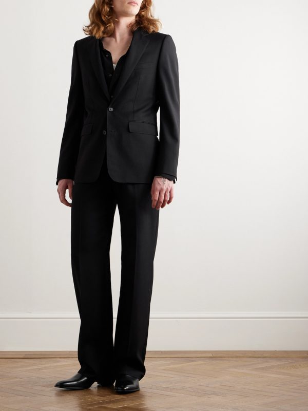 Slim-Fit Wool-Twill Blazer - OU Slim-Fit Wool-Twill Blazer - OU