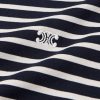 Logo-Embroidered Striped Cotton-Jersey T-Shirt - CU Logo-Embroidered Striped Cotton-Jersey T-Shirt - CU