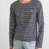 Logo-Embroidered Striped Cotton-Jersey T-Shirt - FR Logo-Embroidered Striped Cotton-Jersey T-Shirt - FR