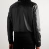 Leather Blouson Jacket - BK