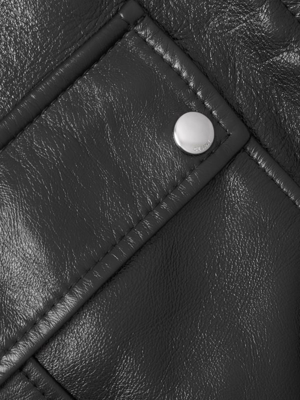 Leather Blouson Jacket - E1