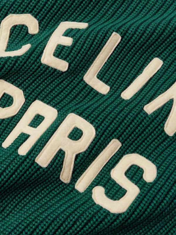 Logo-Appliquéd Cotton Cardigan - E1