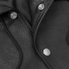 Printed Leather Hooded Blouson Jacket - CU Printed Leather Hooded Blouson Jacket - CU