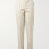 Straight-Leg Pinstriped Wool-Twill Suit Trousers Straight-Leg Pinstriped Wool-Twill Suit Trousers