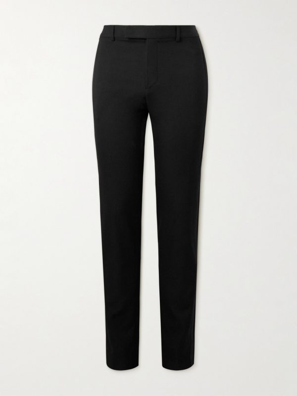 Slim-Fit Straight-Leg Wool Suit Trousers Slim-Fit Straight-Leg Wool Suit Trousers