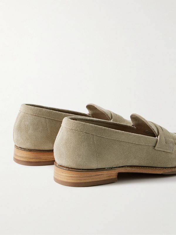Floyd Suede Penny Loafers - BK Floyd Suede Penny Loafers - BK