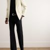 Slim-Fit Pinstriped Wool-Twill Blazer - OU Slim-Fit Pinstriped Wool-Twill Blazer - OU