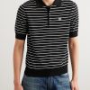 Slim-Fit Logo-Embroidered Striped Cotton Polo Shirt - FR