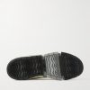 + MSFTSrep 0.01 Mesh-Trimmed Faux Suede and Leather Sneakers - E1 + MSFTSrep 0.01 Mesh-Trimmed Faux Suede and Leather Sneakers - E1
