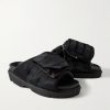Webbing-Trimmed Shell Slides - FR Webbing-Trimmed Shell Slides - FR