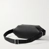 Logo-Debossed Leather Belt Bag - BK Logo-Debossed Leather Belt Bag - BK