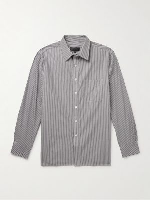 Finn Striped Cotton-Poplin Shirt