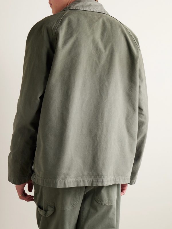 Romeo Cotton-Canvas Overshirt - BK