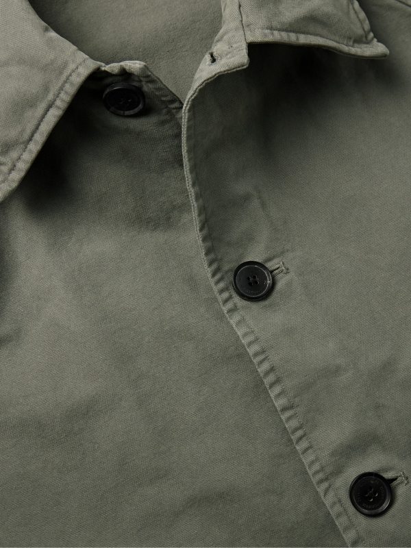 Romeo Cotton-Canvas Overshirt - CU
