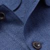 Burnham Herringbone Linen and Silk-Blend Overshirt - CU Burnham Herringbone Linen and Silk-Blend Overshirt - CU