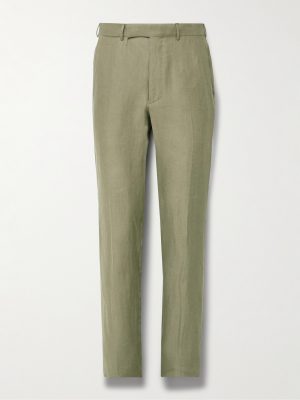 Slim-Fit Oasi Lino Twill Suit Trousers Slim-Fit Oasi Lino Twill Suit Trousers