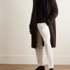 Slim-Fit Pleated Cotton and Wool-Blend Twill Trousers - OU