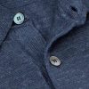 Silk, Cashmere and Linen-Blend Polo Shirt - CU