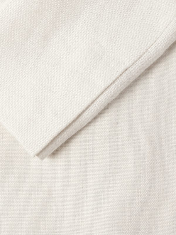 Mandarin-Collar Unstructrured Linen Blazer - CU Mandarin-Collar Unstructrured Linen Blazer - CU