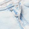 Straight-Leg Distressed Denim Bermuda Shorts - E1 Straight-Leg Distressed Denim Bermuda Shorts - E1