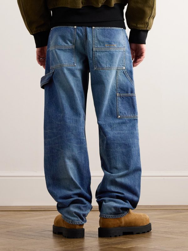 Carpenter Straight-Leg Jeans - BK Carpenter Straight-Leg Jeans - BK