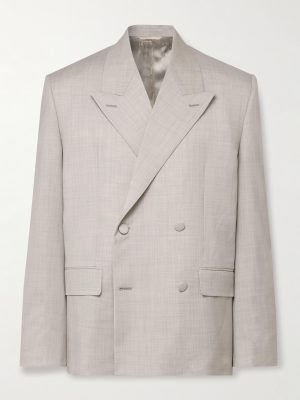 Double-Breasted Wool-Twill Blazer Double-Breasted Wool-Twill Blazer
