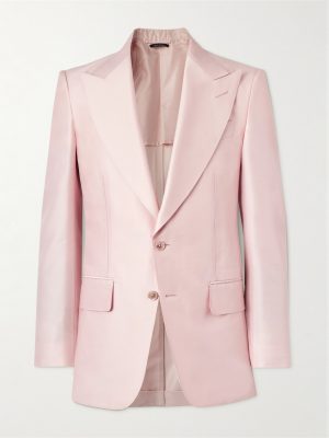Atticus Wool and Silk-Blend Suit Jacket