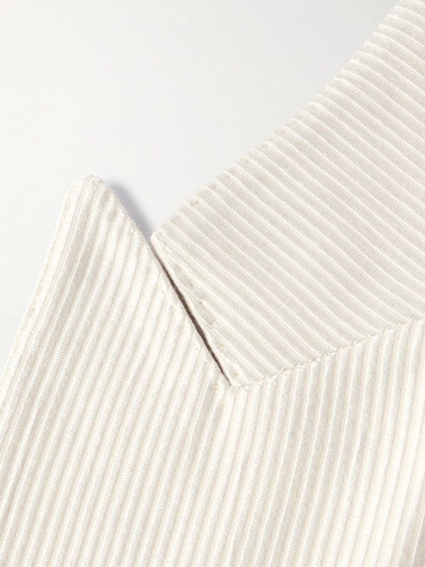 Atticus Double-Breasted Cotton and Silk-Blend Corduroy Suit Jacket - E1 Atticus Double-Breasted Cotton and Silk-Blend Corduroy Suit Jacket - E1