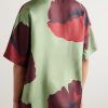 Camp-Collar Floral-Print Silk-Twill Shirt - BK Camp-Collar Floral-Print Silk-Twill Shirt - BK
