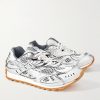 Orbit Metallic Rubber and Mesh Sneakers - FR