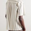 Striped Cotton-Poplin Shirt - BK Striped Cotton-Poplin Shirt - BK