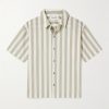 Striped Cotton-Poplin Shirt Striped Cotton-Poplin Shirt