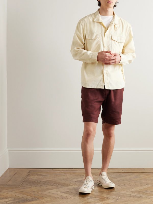 Nuno Linen and Cotton-Blend Overshirt - OU Nuno Linen and Cotton-Blend Overshirt - OU