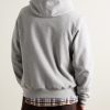 Logo-Embroidered Cotton-Jersey Hoodie - BK Logo-Embroidered Cotton-Jersey Hoodie - BK