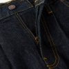 Straight-Leg Pleated Jeans - E1