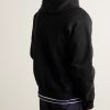 Logo-Embroidered Cotton-Jersey Hoodie - BK