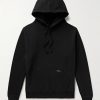 Logo-Embroidered Cotton-Jersey Hoodie