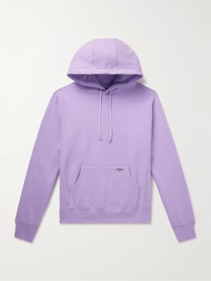 Logo-Embroidered Cotton-Jersey Hoodie Logo-Embroidered Cotton-Jersey Hoodie
