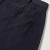Straight-Leg Pleated Herringbone Cotton Trousers - CU