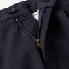 Straight-Leg Pleated Herringbone Cotton Trousers - E1