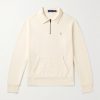 Logo-Embroidered Cotton-Jersey Half-Zip Sweatshirt Logo-Embroidered Cotton-Jersey Half-Zip Sweatshirt