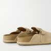 Turbach Jute-Trimmed Suede Clogs - BK Turbach Jute-Trimmed Suede Clogs - BK