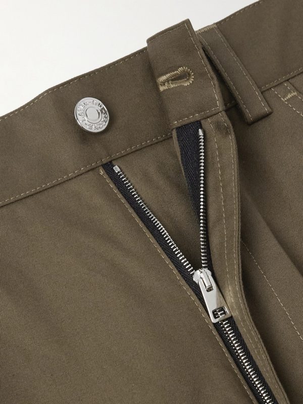 El Valluco Straight-Leg Cotton-Blend Trousers - E1